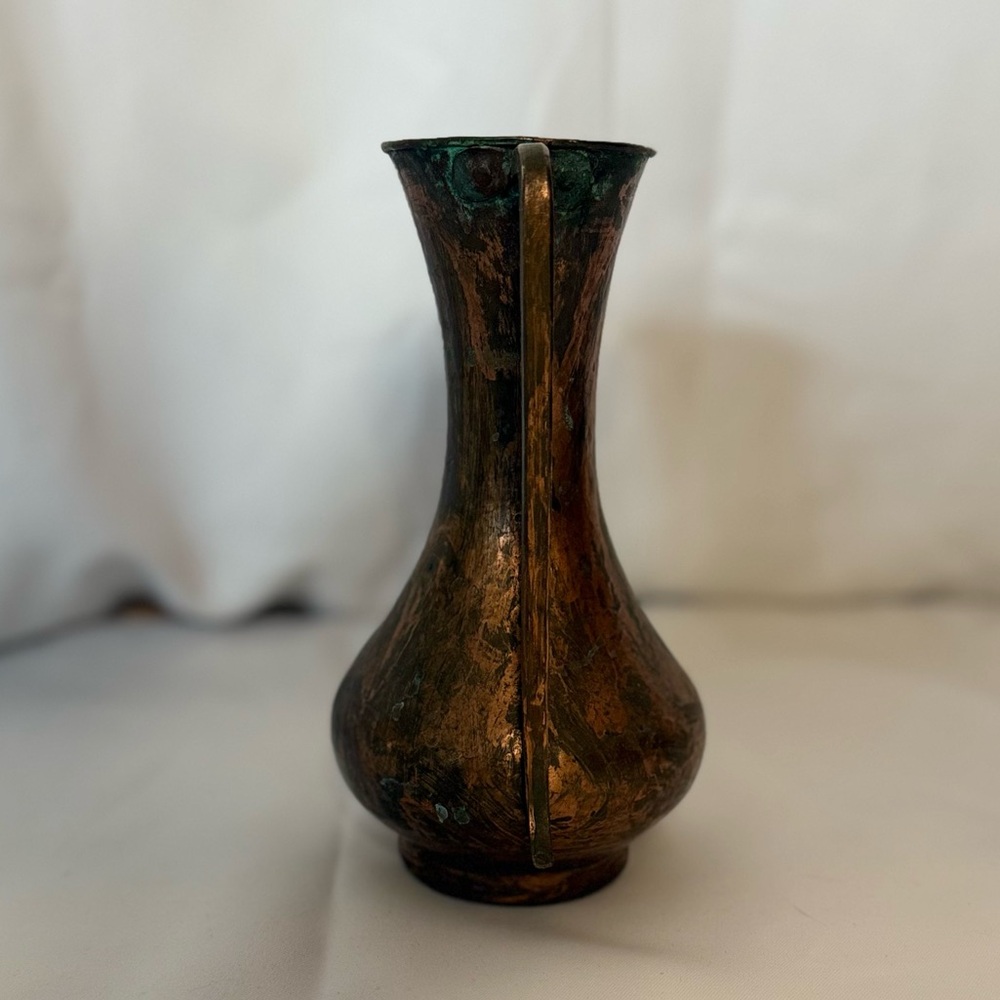 Vintage Copper Pitcher - Picture 2 of 9